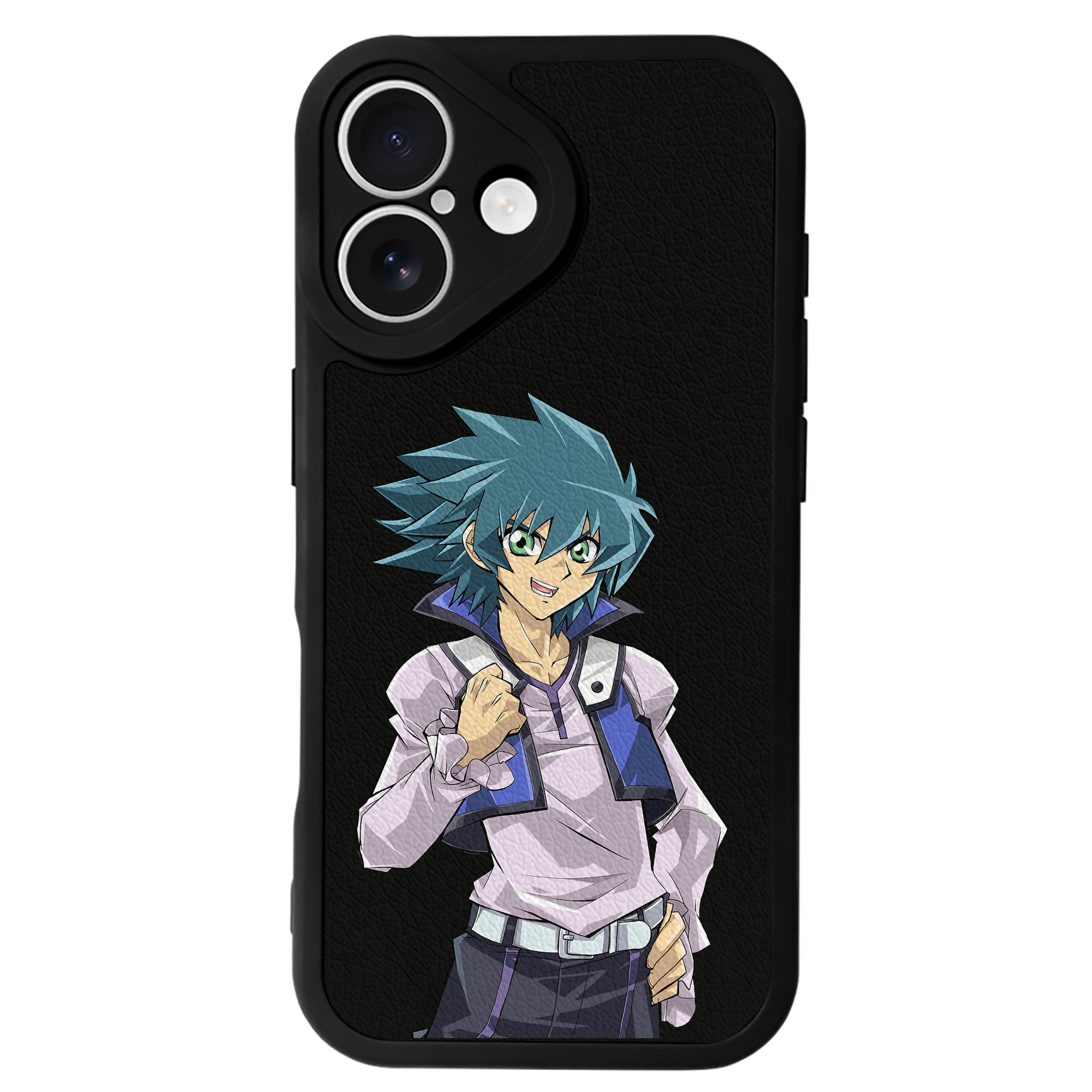 遊☆戯☆王 Yu-Gi-Oh! 【iPhone 16シリーズ対応】シリコンスマホケース（レザー調） 材質：シリコン